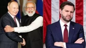 ट्रम्प का भारत पर टैरिफ रूस को यूक्रेन युद्ध रोकने के लिए मजबूर करेगा: वेंस ट्रम्प का भारत पर टैरिफ रूस को यूक्रेन युद्ध रोकने के लिए मजबूर करेगा: वेंस