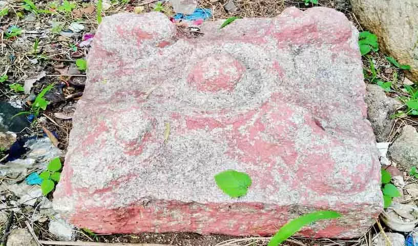 Hyderabad मंदिर में दुर्लभ चतुर्मुख नंदीश्वर लिंगम की खोज Hyderabad मंदिर में दुर्लभ चतुर्मुख नंदीश्वर लिंगम की खोज