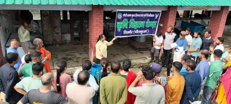 Sirmaur के किसान टिकाऊ कृषि की ओर बड़ा कदम उठा रहे Sirmaur के किसान टिकाऊ कृषि की ओर बड़ा कदम उठा रहे