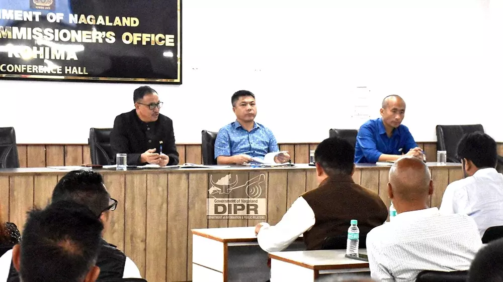 दिशा ने KMA में विकास परियोजनाओं की समीक्षा की दिशा ने KMA में विकास परियोजनाओं की समीक्षा की