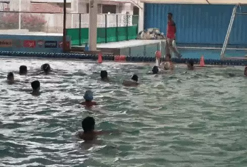 Jhajjar: छठी राज्य स्तरीय वाटर पोलो प्रतियोगिता के लिए तैयार झज्जर Jhajjar: छठी राज्य स्तरीय वाटर पोलो प्रतियोगिता के लिए तैयार झज्जर