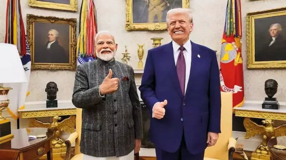 BIG BREAKING ट्रंप-मोदी टकराव: टैरिफ विवाद से बिगड़े रिश्ते, जर्मन अखबार का बड़ा दावा BIG BREAKING ट्रंप-मोदी टकराव: टैरिफ विवाद से बिगड़े रिश्ते, जर्मन अखबार का बड़ा दावा