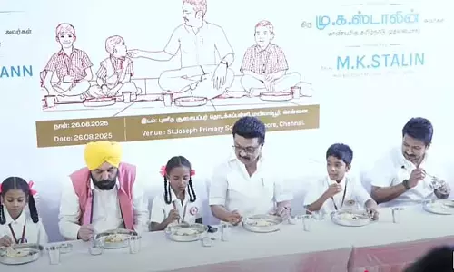 नाश्ता योजना का विस्तार मुख्यमंत्री स्टालिन और भगवंत मान ने किया उद्घाटन