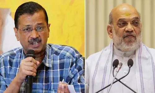 Delhi शाह पर केजरीवाल का पलटवार: भ्रष्ट नेताओं को शामिल करने वाले इस्तीफा दें?