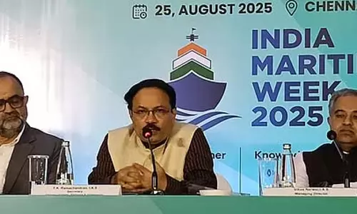 Tamil Nadu : समुद्री शिखर सम्मेलन जलमार्ग परिवहन में निवेश आकर्षित करेगा Tamil Nadu : समुद्री शिखर सम्मेलन जलमार्ग परिवहन में निवेश आकर्षित करेगा
