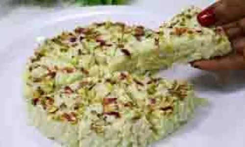 Sweet:सिर्फ 20 मिनट में तैयार हो जाएगी कलाकंद की दानेदार मिठाई