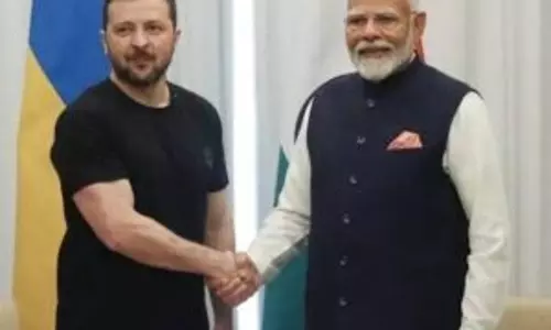 Modi ने ज़ेलेंस्की से कहा, जल्द ही भारत आएं Modi ने ज़ेलेंस्की से कहा, जल्द ही भारत आएं