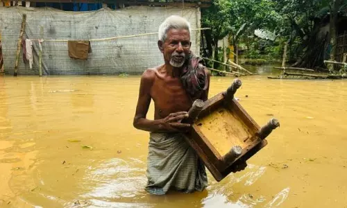 Odisha floods: 170 से ज़्यादा गांव जलमग्न, IMD ने भारी बारिश की चेतावनी दी Odisha floods: 170 से ज़्यादा गांव जलमग्न, IMD ने भारी बारिश की चेतावनी दी