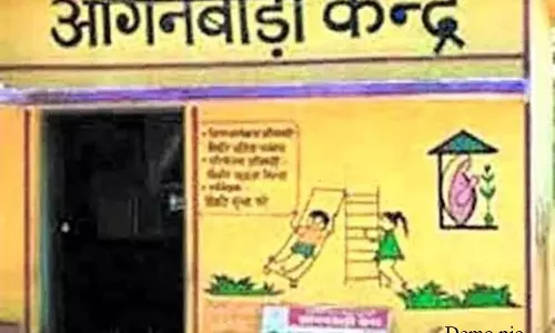 Jind: आंगनबाड़ी पर सीएम उड़नदस्ते का अचानक छापा