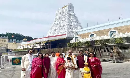 सांसद बृजमोहन अग्रवाल ने तिरुमला में किए वेंकटेश्वर स्वामी के दर्शन सांसद बृजमोहन अग्रवाल ने तिरुमला में किए वेंकटेश्वर स्वामी के दर्शन