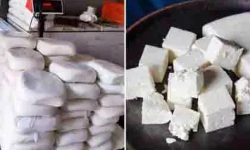 गणेशोत्सव से पहले नकली पनीर पर मुंबई पुलिस और FDA की कार्रवाई गणेशोत्सव से पहले नकली पनीर पर मुंबई पुलिस और FDA की कार्रवाई