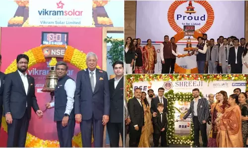 Vikram Solar को लिस्टिंग के बाद 6% का लाभ, तीन अन्य में 6% तक की गिरावट