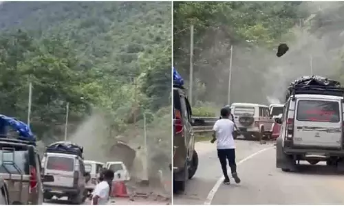 Arunachal: भूस्खलन से दहशत, तवांग-दिरांग मार्ग प्रभावित