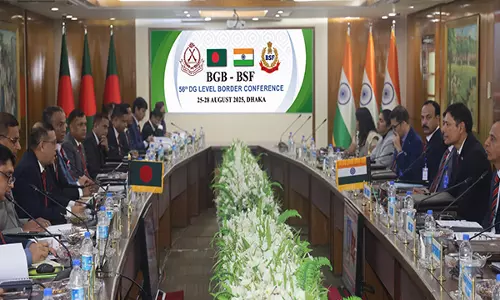BGB और BSF ने ढाका में सीमा पार अपराधों और नदी प्रबंधन पर चर्चा की