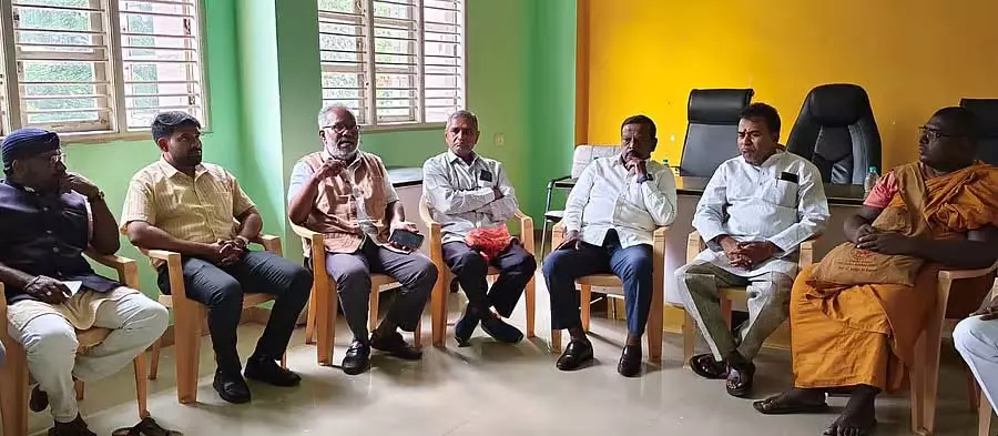 राजघाट को बौद्ध विरासत स्थल बनाया जाए: डॉ. एल. हनुमंतैया राजघाट को बौद्ध विरासत स्थल बनाया जाए: डॉ. एल. हनुमंतैया