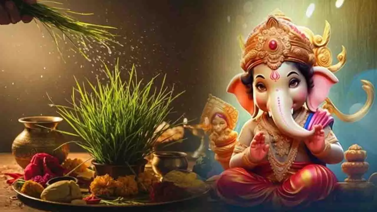 गणेश जी की प्रिय दूर्वा के 5 चौंकाने वाले वैज्ञानिक फायदे गणेश जी की प्रिय दूर्वा के 5 चौंकाने वाले वैज्ञानिक फायदे
