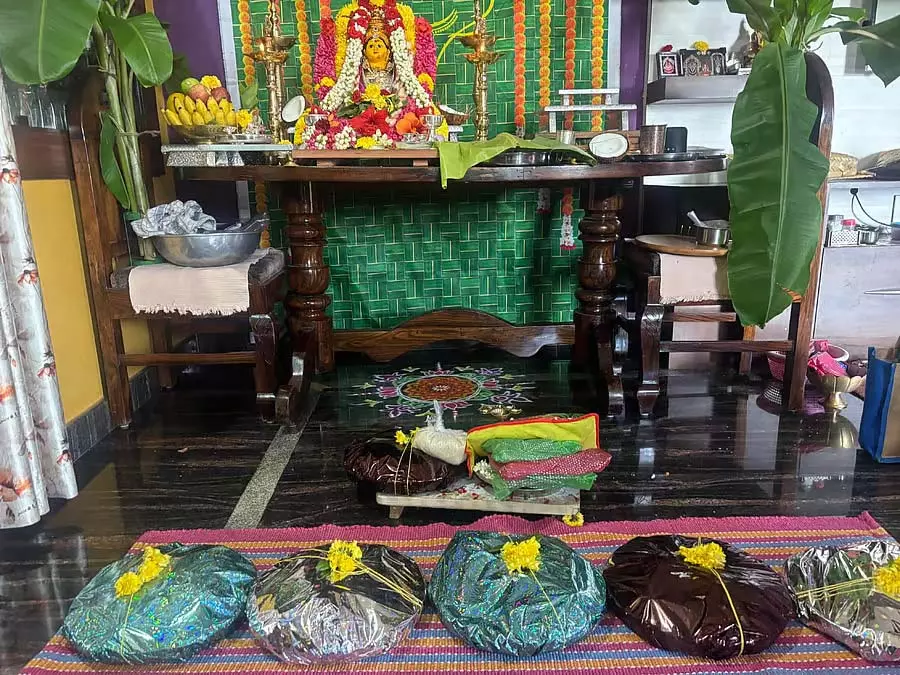 Channagiri : स्वर्णगौरी महोत्सव हर जगह मनाया गया Channagiri : स्वर्णगौरी महोत्सव हर जगह मनाया गया