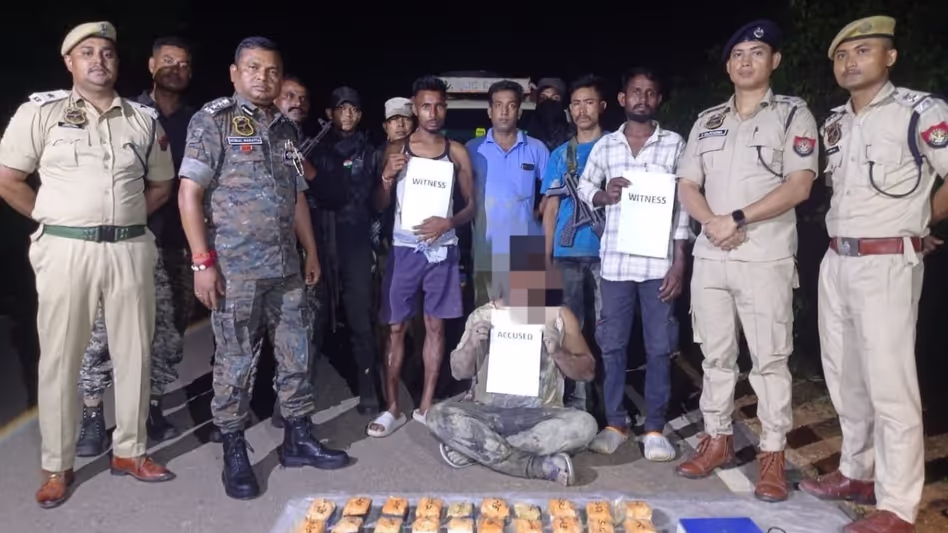 Assam में 5.8 करोड़ रुपये के ड्रग्स के साथ तीन गिरफ्तार Assam में 5.8 करोड़ रुपये के ड्रग्स के साथ तीन गिरफ्तार