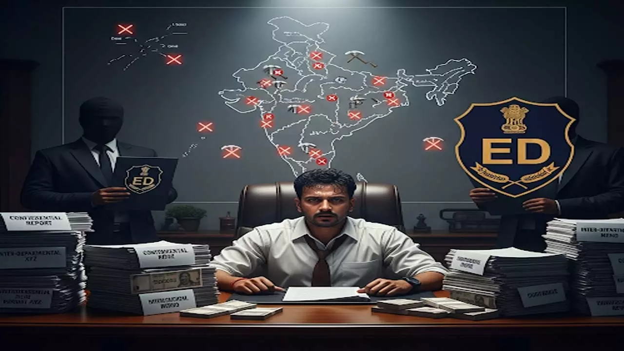 ED ने 200 करोड़ रुपए की धोखाधड़ी मामले में कई राज्यों में रेड ED ने 200 करोड़ रुपए की धोखाधड़ी मामले में कई राज्यों में रेड