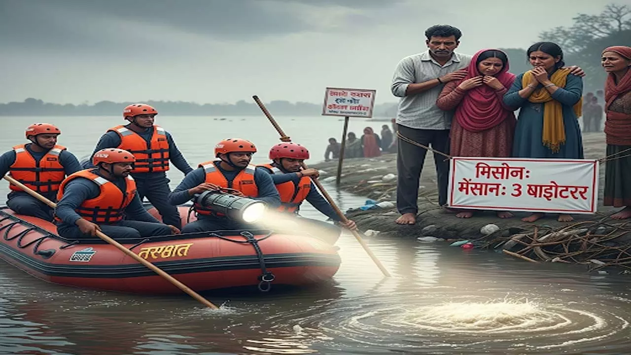 गंगा में डूबे एक ही परिवार के तीन सगे भाई, सर्च ऑपरेशन जारी गंगा में डूबे एक ही परिवार के तीन सगे भाई, सर्च ऑपरेशन जारी