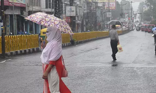 MP : राज्य में भारी बारिश, हल्की बौछारें पड़ने की आशंका