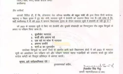कांग्रेस के जिला अध्यक्षों को फर्जी वोटर ढूंढने की जिम्मेदारी कांग्रेस के जिला अध्यक्षों को फर्जी वोटर ढूंढने की जिम्मेदारी