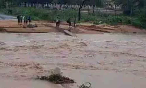 Rajasthan : गूगल मैप पर चल रही वैन बनास नदी में डूबी