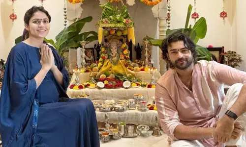 Varun Tej Konidela और लावण्या त्रिपाठी ने गणेश चतुर्थी मनाई