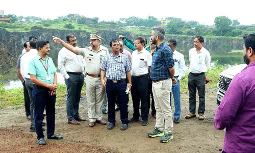 PCMC आयुक्त ने पिंपरी-चिंचवड़ में प्रमुख गणपति विसर्जन स्थलों का निरीक्षण किया