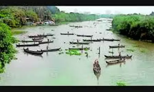 Kerala :  कुंदन्नूर बैकवाटर में क्लैम इकट्ठा करने वालों ने बंपर फसल काटी