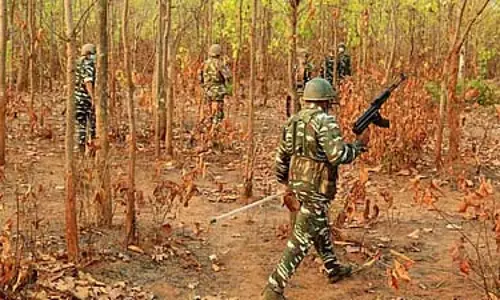 महाराष्ट्र-छत्तीसगढ़ सीमा के पास मुठभेड़ में चार नक्सली मारे गए