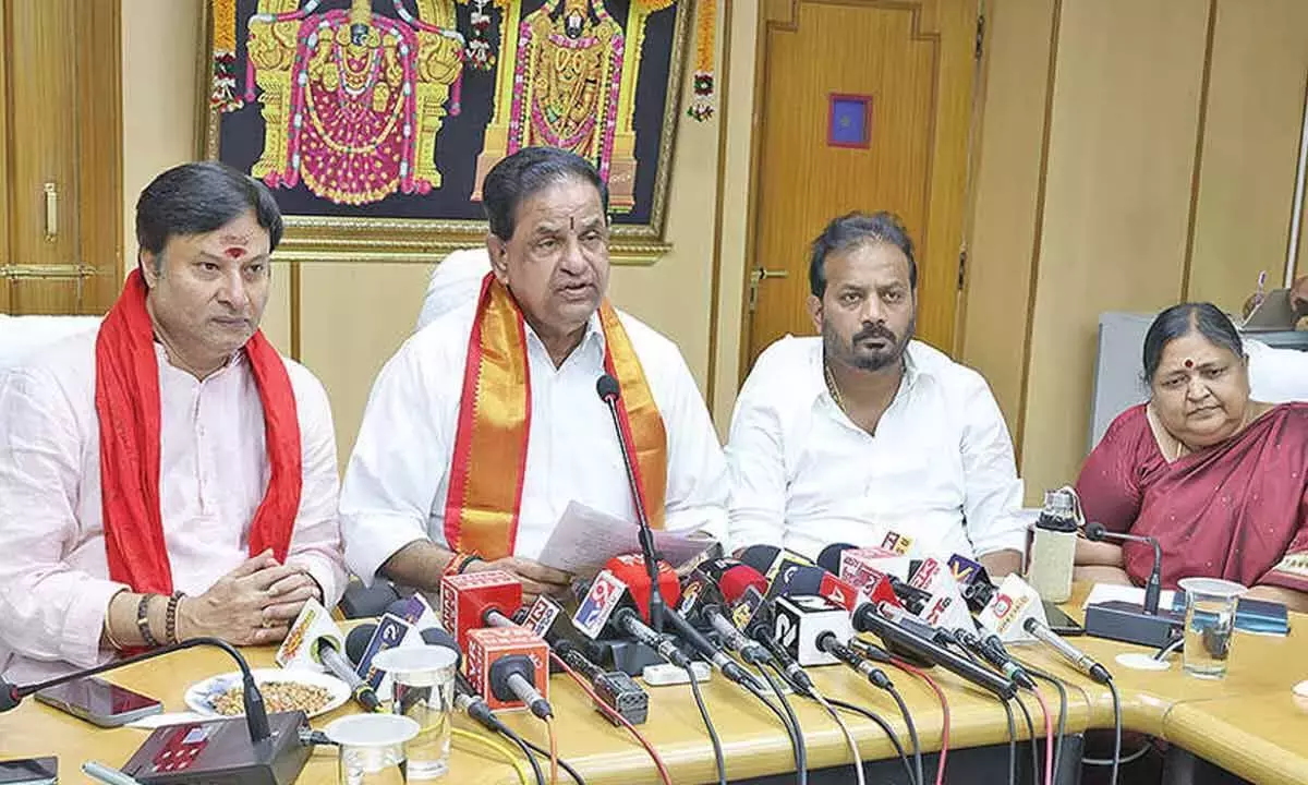 तिरुमला की पवित्रता से कोई समझौता नहीं: टीटीडी अध्यक्ष