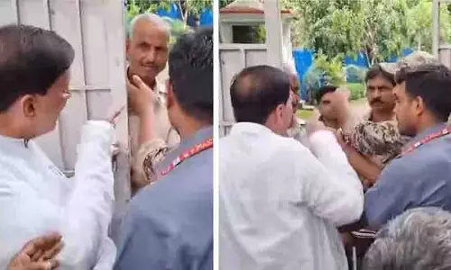 Bhind: खाद वितरण पर विवाद, विधायक ने दिखाया आक्रोश