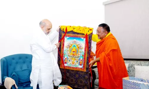 Sikkim : लामा ने केंद्रीय गृह मंत्री से मुलाकात की