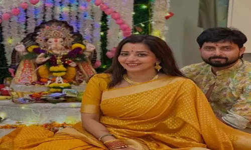 भोजपुरी इंडस्ट्री में भी गणेश चतुर्थी की धूम, कलाकारों ने शेयर की तस्वीरें