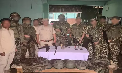 Manipur में सुरक्षा बलों के संयुक्त अभियान में 8 उग्रवादी गिरफ्तार, 10 हथियार ज़ब्त