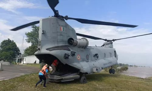 IAF ने जम्मू और पंजाब में बाढ़ बचाव कार्यों के लिए हेलीकॉप्टर और परिवहन विमान तैनात किए