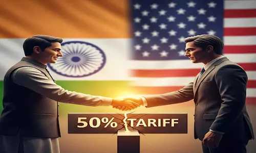 भारत-अमेरिका व्यापार वार्ता जारी, 50% टैरिफ लागू होने के बावजूद बातचीत के संकेत भारत-अमेरिका व्यापार वार्ता जारी, 50% टैरिफ लागू होने के बावजूद बातचीत के संकेत