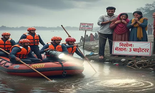 गंगा में डूबे एक ही परिवार के तीन सगे भाई, सर्च ऑपरेशन जारी गंगा में डूबे एक ही परिवार के तीन सगे भाई, सर्च ऑपरेशन जारी