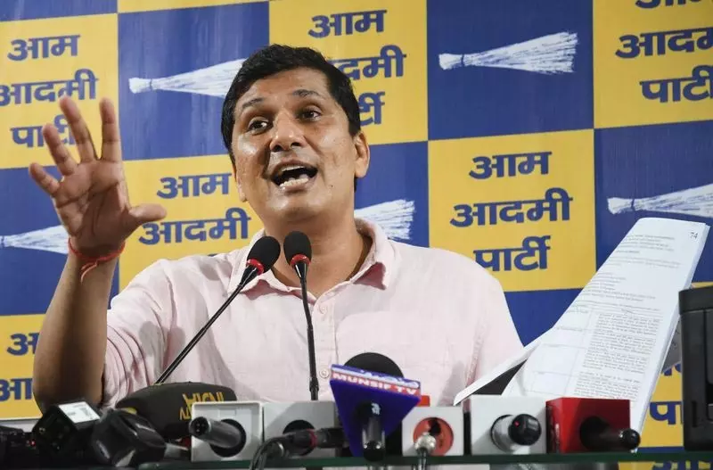 ईडी की छापेमारी मनगढ़ंत राजनीतिक कहानी: AAP leader Bhardwaj ईडी की छापेमारी मनगढ़ंत राजनीतिक कहानी: AAP leader Bhardwaj