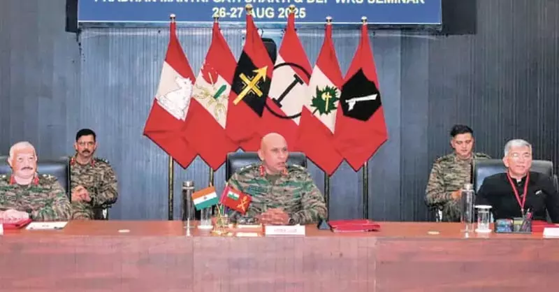 उत्तरी कमांडर ने रणनीतिक रूप से महत्वपूर्ण बुनियादी ढांचे की आवश्यकता पर जोर दिया उत्तरी कमांडर ने रणनीतिक रूप से महत्वपूर्ण बुनियादी ढांचे की आवश्यकता पर जोर दिया