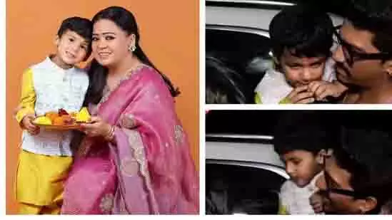 Gola ने मीडियावालों से चॉकलेट मांगी, हर्ष रह गए हैरान Gola ने मीडियावालों से चॉकलेट मांगी, हर्ष रह गए हैरान