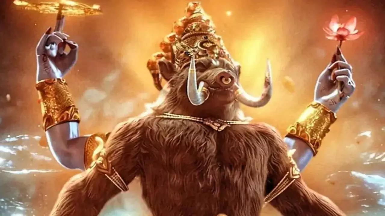बॉक्स ऑफिस पर अजेय बनी Mahavatar Narsimha (हिंदी)। बॉक्स ऑफिस पर अजेय बनी Mahavatar Narsimha (हिंदी)।