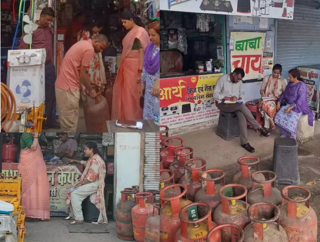खाद्य विभाग की बड़ी कार्रवाई, 41 गैस सिलेंडर जब्त खाद्य विभाग की बड़ी कार्रवाई, 41 गैस सिलेंडर जब्त