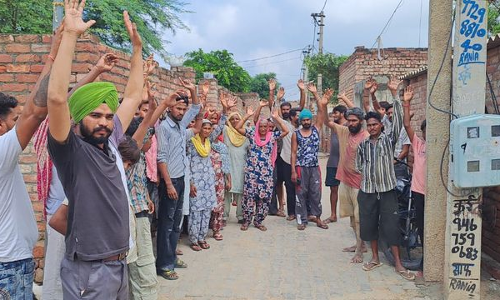 Sirsa में नशीली दवाओं के दुरुपयोग के खिलाफ विरोध प्रदर्शन