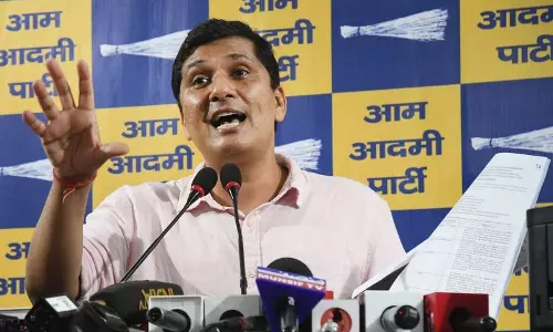 ईडी की छापेमारी मनगढ़ंत राजनीतिक कहानी: AAP leader Bhardwaj ईडी की छापेमारी मनगढ़ंत राजनीतिक कहानी: AAP leader Bhardwaj