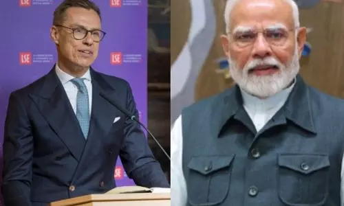 PM मोदी ने फिनलैंड राष्ट्रपति स्टब से यूक्रेन संघर्ष, व्यापार और तकनीक पर चर्चा की PM मोदी ने फिनलैंड राष्ट्रपति स्टब से यूक्रेन संघर्ष, व्यापार और तकनीक पर चर्चा की