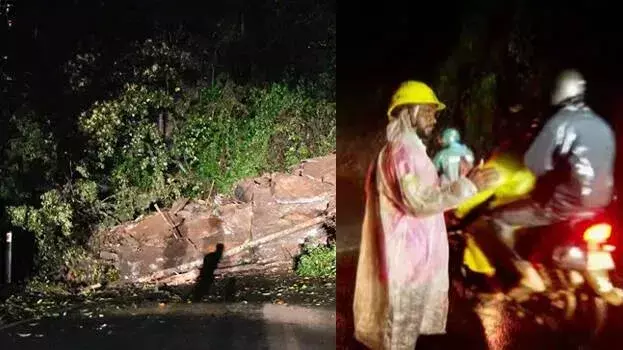 Kerala :  थमारास्सेरी दर्रे पर यातायात आंशिक रूप से बहाल वाहनों को गुजरने की अनुमति