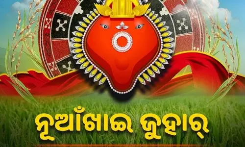 नुआखाई पर्व पर राष्ट्रपति, PM मोदी और ओडिशा नेताओं ने दी शुभकामनाएं नुआखाई पर्व पर राष्ट्रपति, PM मोदी और ओडिशा नेताओं ने दी शुभकामनाएं