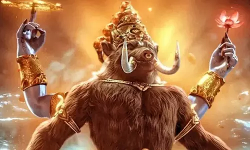 बॉक्स ऑफिस पर अजेय बनी Mahavatar Narsimha (हिंदी)। बॉक्स ऑफिस पर अजेय बनी Mahavatar Narsimha (हिंदी)।